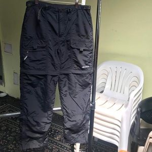 EMS Sport Cargo Pants Convertible Shorts